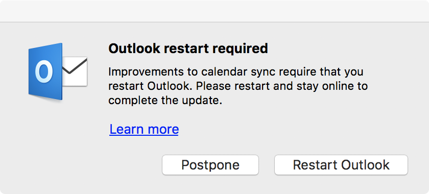 Outlook For Mac Version 16.20 Compatible With High Sierra 10.13.6